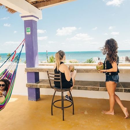 The Mermaid Hostel Beach (Adults Only) Cancún Eksteriør billede