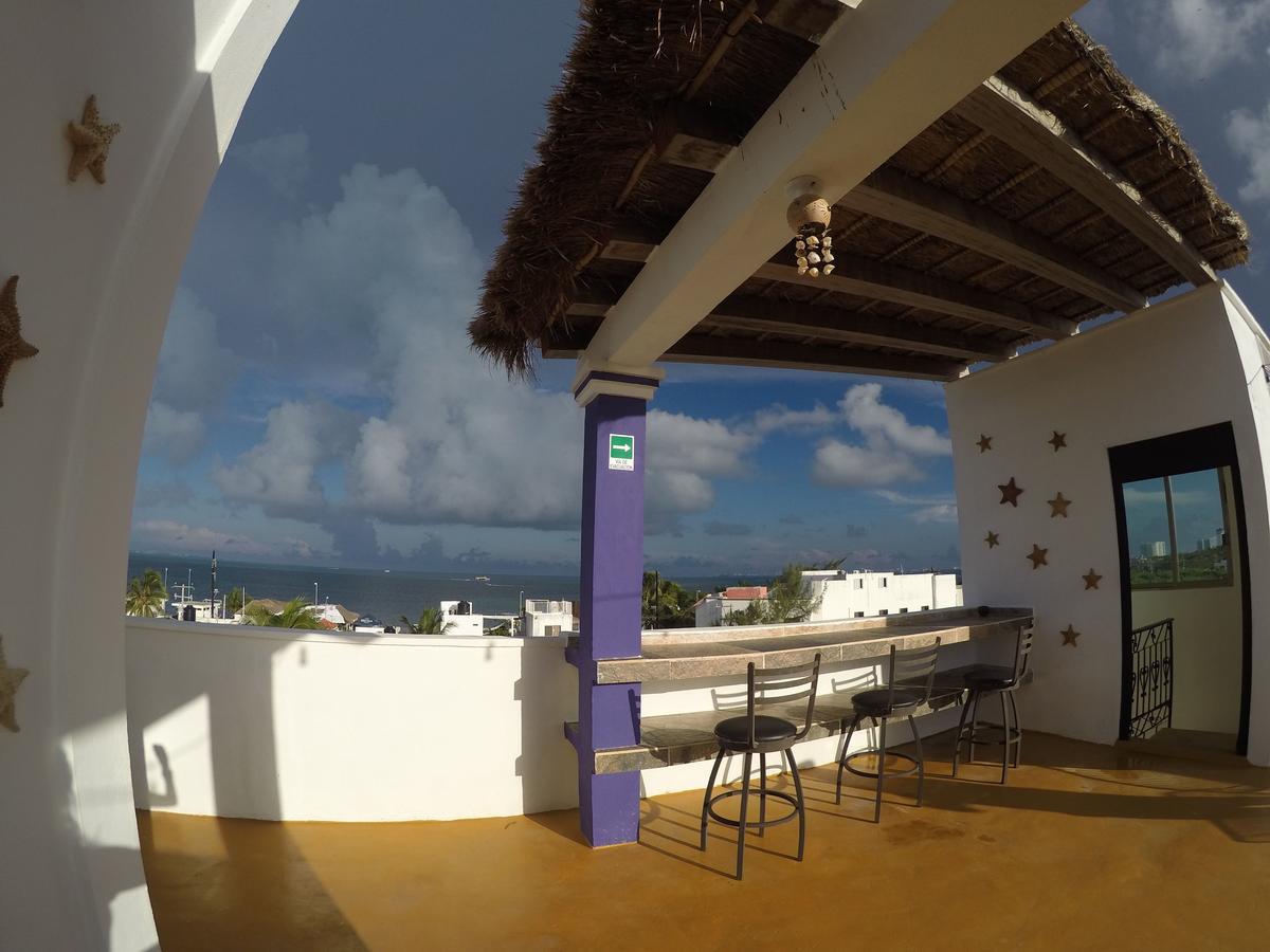 The Mermaid Hostel Beach (Adults Only) Cancún Eksteriør billede