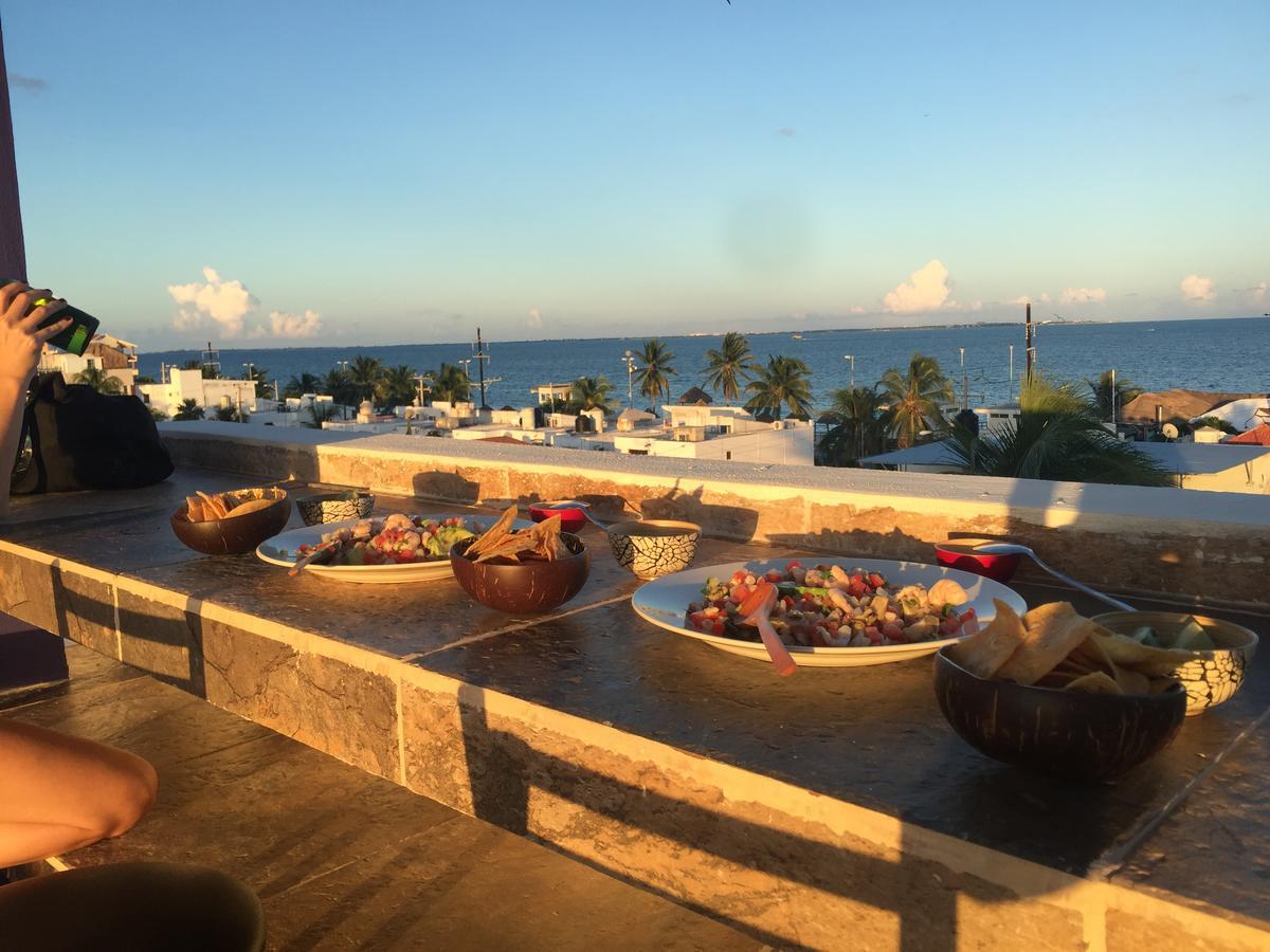 The Mermaid Hostel Beach (Adults Only) Cancún Eksteriør billede