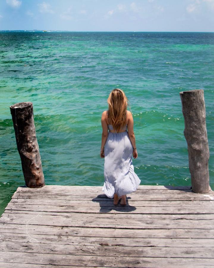 The Mermaid Hostel Beach (Adults Only) Cancún Eksteriør billede